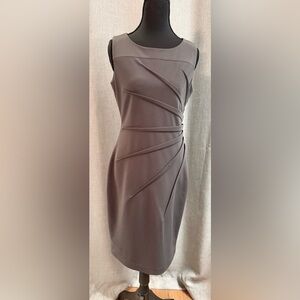 Calvin Klein Charcoal Sheath Dress